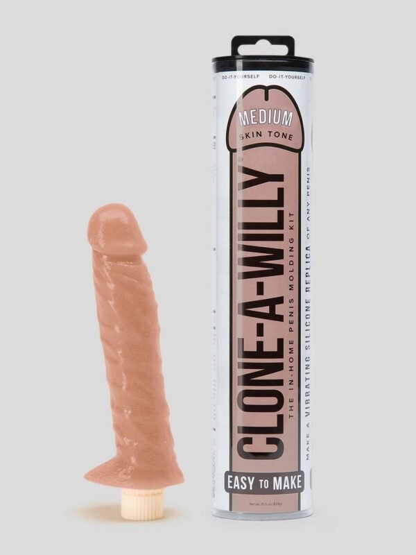 Clone-A-Willy Vibrator Molding Kit Medium Skin Tone