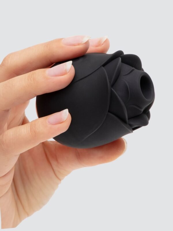 Fifty Shades of Grey Black Rose Silicone Clitoral Suction Stimulator - 图片 2