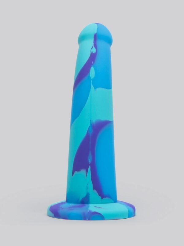 Air and Water Curved Silicone Suction Cup Dildo 7 Inch - 图片 2