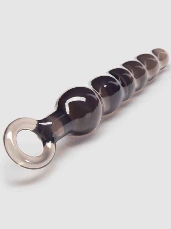 BASICS Beaded Anal Prober with Finger Loop 5.25 Inch - 图片 2