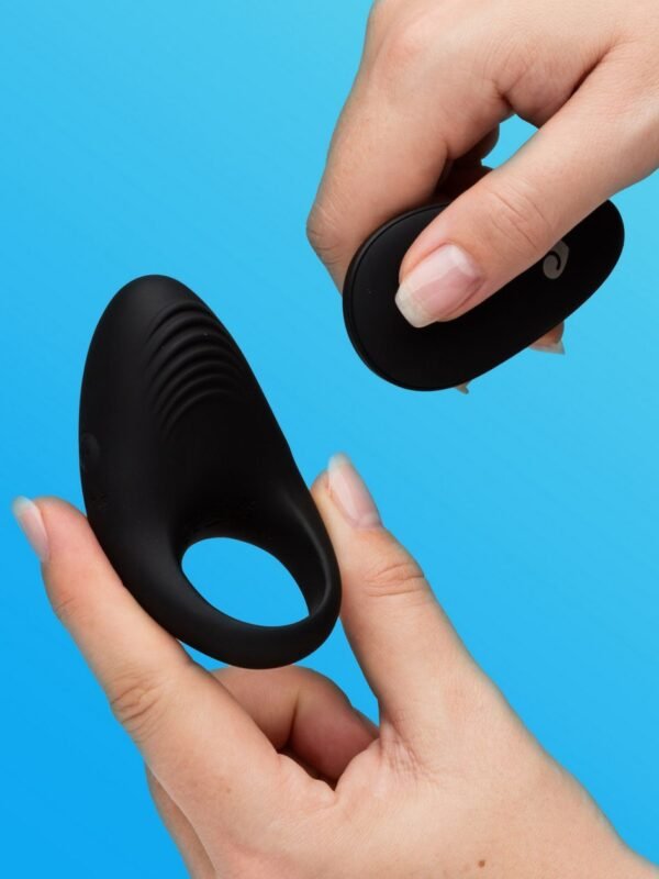 Champion Lover Remote Control Rechargeable Cock Ring - 图片 2