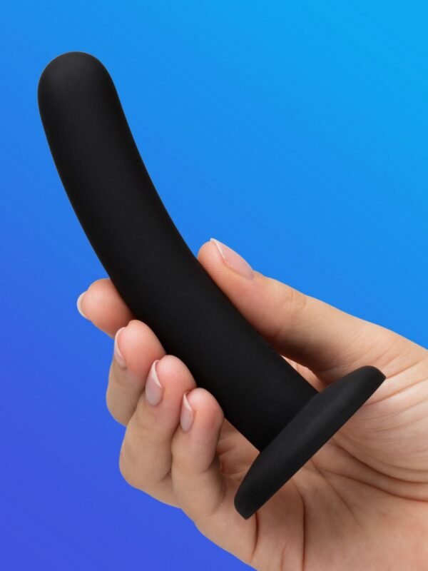 Slimline Silicone Suction Cup Dildo 5 Inch - 图片 2