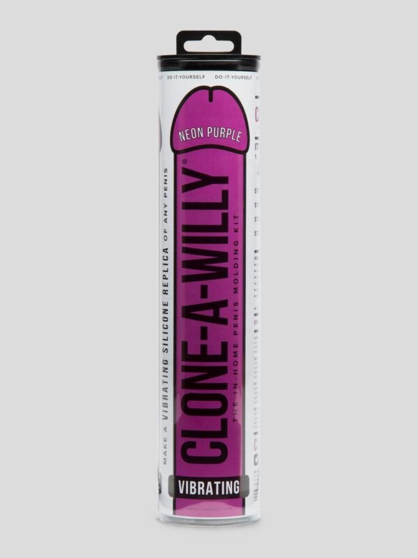 Clone-A-Willy Vibrator Molding Kit Neon Purple - 图片 2