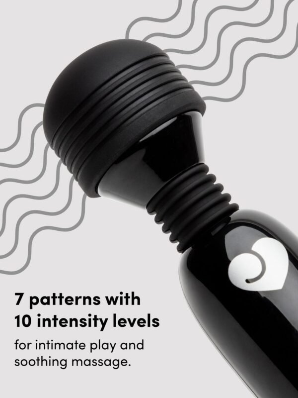 Deluxe Rechargeable Mini Massage Wand Vibrator - 图片 3