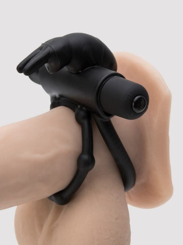 Bionic Bullet 5 Function Vibrating Rabbit Cock Ring - 图片 4