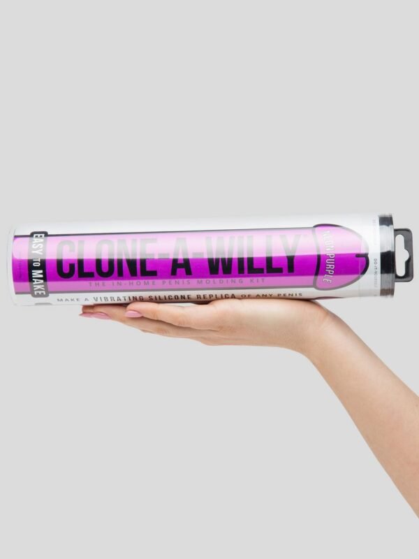 Clone-A-Willy Vibrator Molding Kit Neon Purple - 图片 4