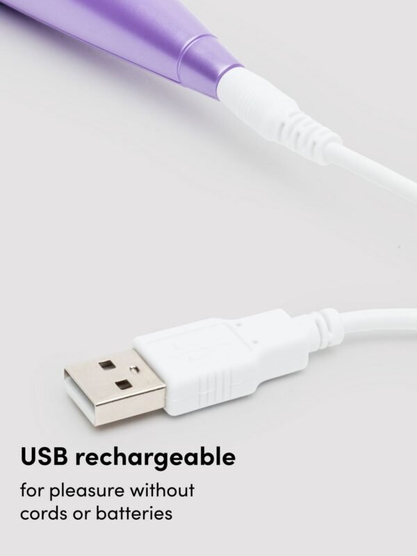 Deluxe Rechargeable Mini Massage Wand Vibrator - 图片 5