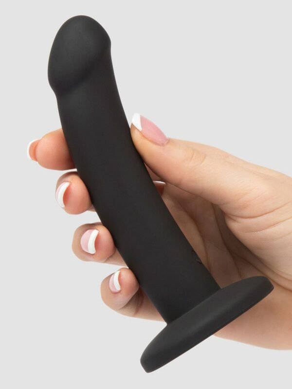 Curved Silicone Suction Cup Dildo 5.5 Inch - 图片 5