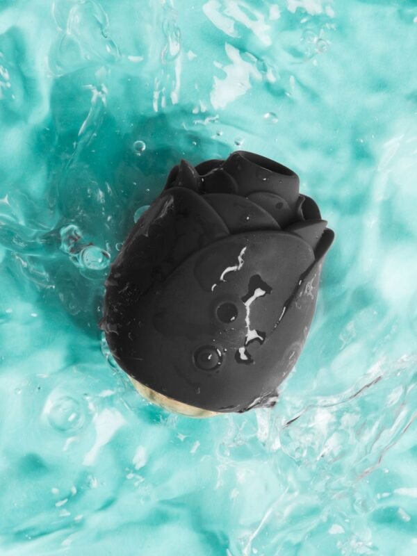 Fifty Shades of Grey Black Rose Silicone Clitoral Suction Stimulator - 图片 5