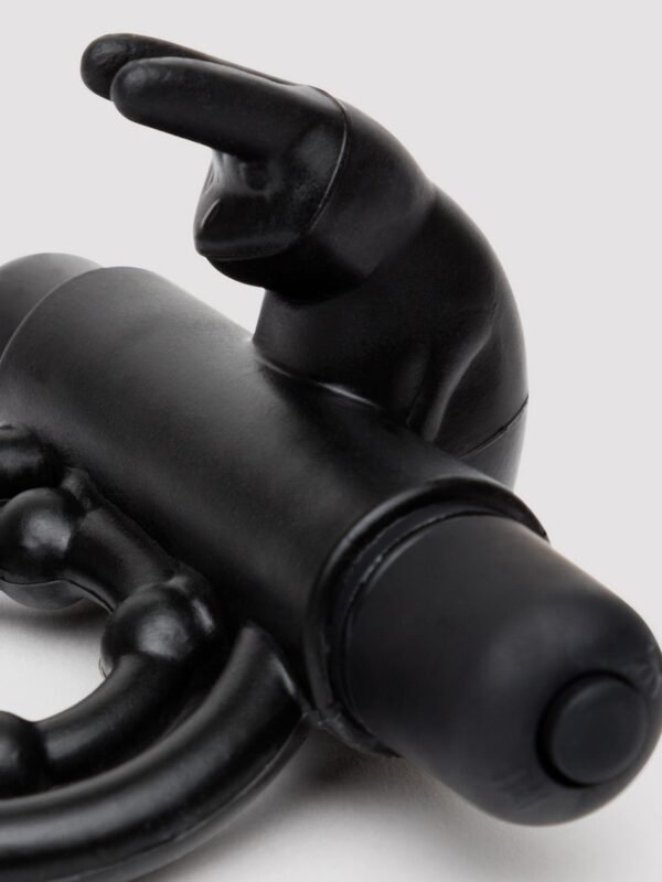 Bionic Bullet 5 Function Vibrating Rabbit Cock Ring - 图片 5