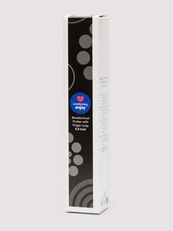 BASICS Beaded Anal Prober with Finger Loop 5.25 Inch - 图片 5