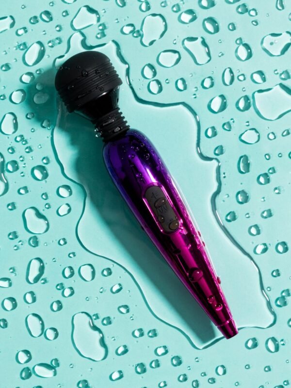 Deluxe Rechargeable Mini Metallic Massage Wand Vibrator - 图片 6