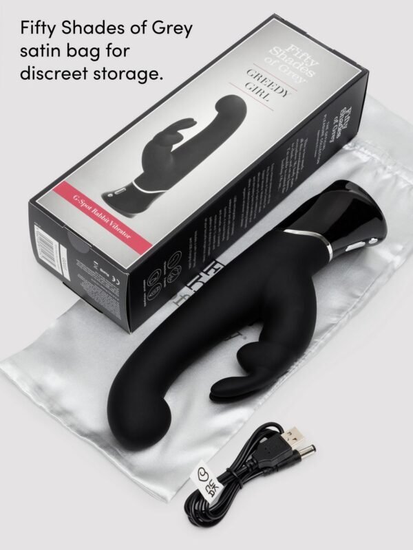 Fifty Shades of Grey Greedy Girl G-Spot Rabbit Vibrator - 图片 7