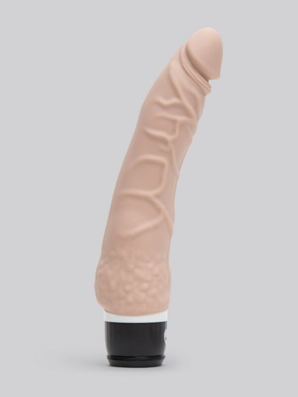 Silicone 7 Function Slim Realistic Dildo Vibrator 6.5 Inch