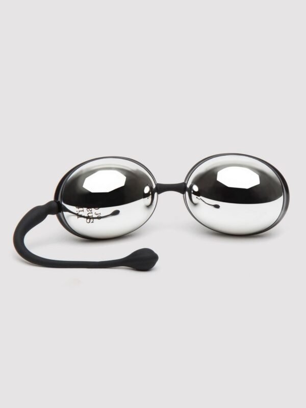 Fifty Shades of Grey Inner Goddess Silver Jiggle Balls 2.3oz