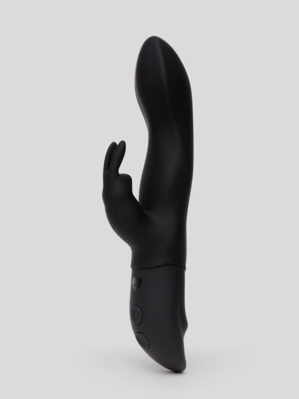 Bigs Bunny Girthy Rechargeable Rabbit Vibrator - Black