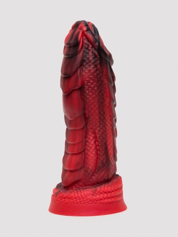 Pleasure Quest Girthy Fire Dragon Dildo