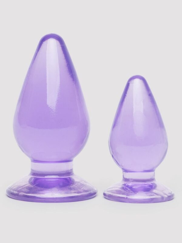 Basics Bulbous Butt Plug Set (2 Piece)