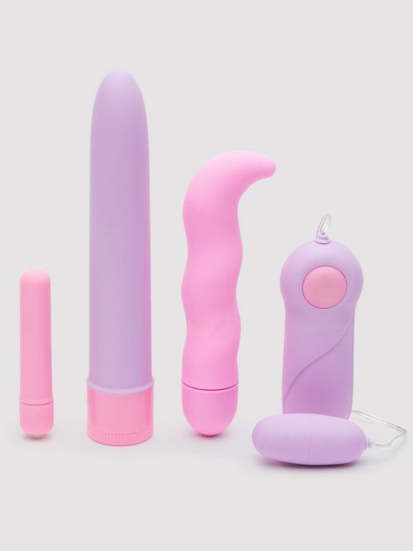 First Time Fun Vibrator Starter Kit (4 Piece)