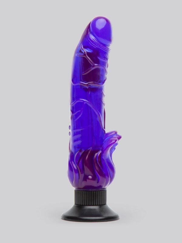 Triple Tickler Suction Cup Dildo Vibrator 5.5 Inch