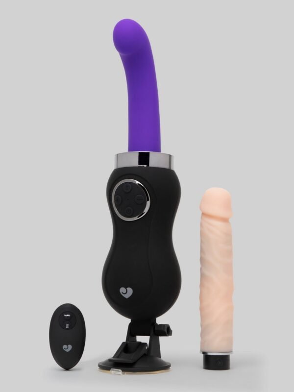 Motion Remote Control Warming Thrusting Sex Machine Set