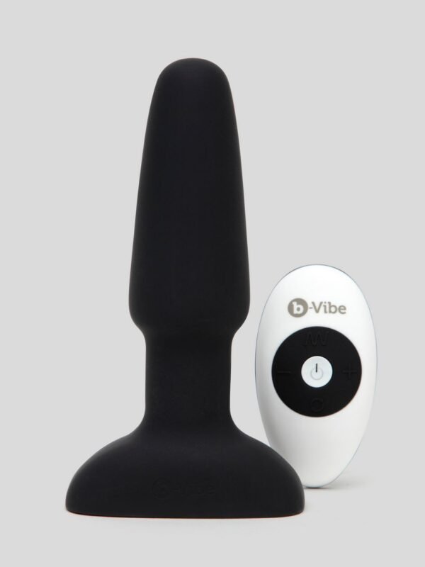 b-Vibe Remote Control Rechargeable Vibrating Rimming Butt Plug