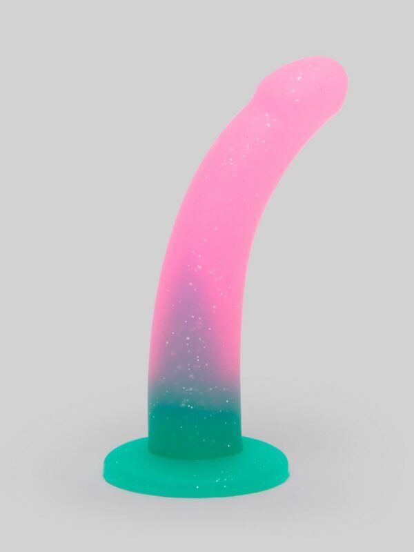 Glitter Silicone Dildo 6 Inch