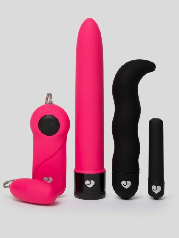 First Time Fun Vibrator Starter Kit (4 Piece)