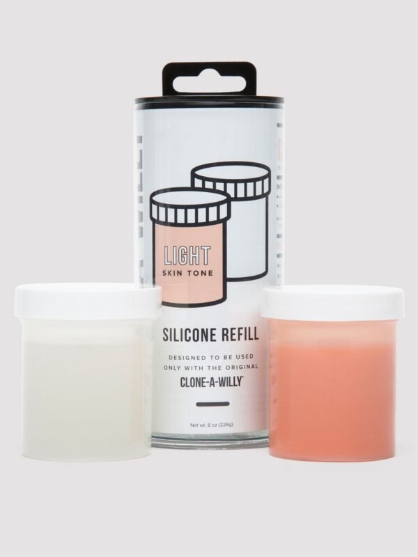 Clone-A-Willy Light Skin Tone Silicone Refill