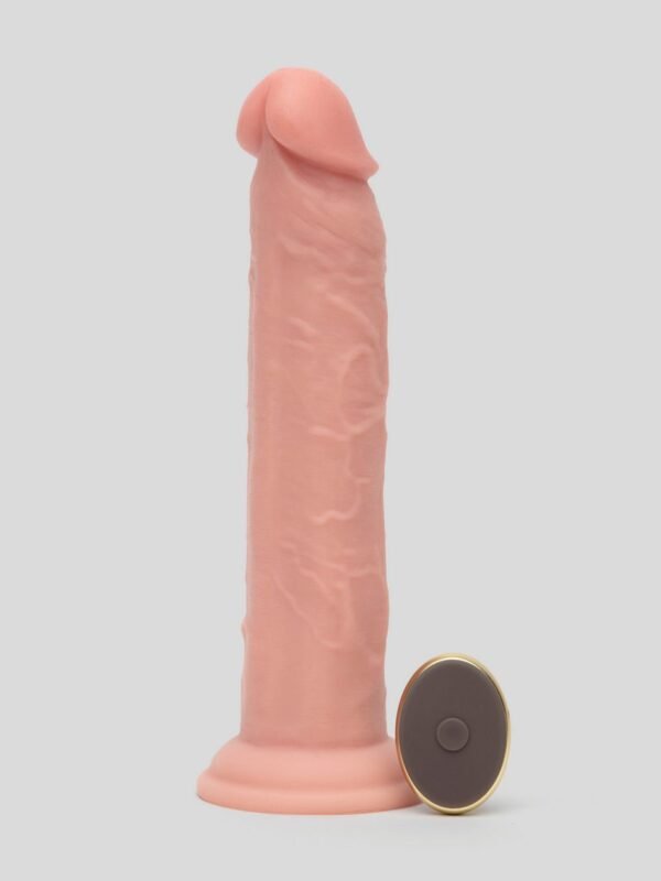 King Cock Elite Dual-Density Remote Control Vibrating Realistic Dildo 8.5 Inch -
