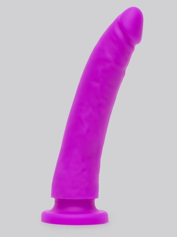 Realistic Slimline Silicone Suction Cup Dildo 8 Inch - 图片 2