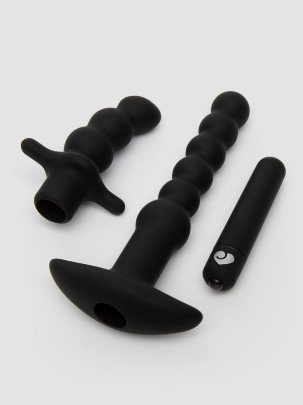 Booty Wonderland Vibrating Anal Beads Set - 图片 2