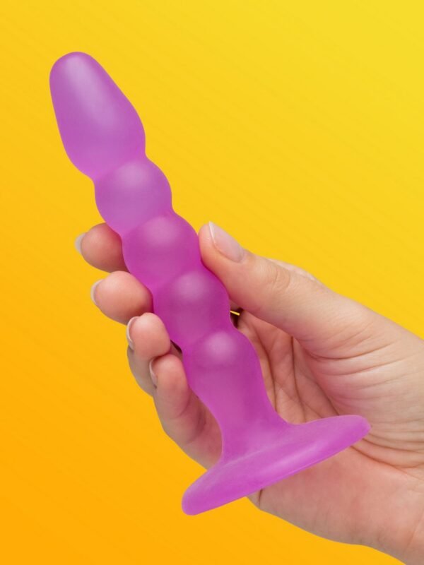BASICS Ribbed Anal Starter Dildo 5 Inch - 图片 2