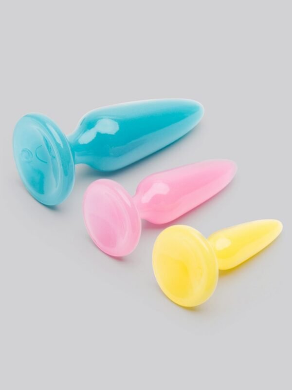 Firefly Glow-in-the-Dark Rainbow Butt Plug Trainer Kit (3 Piece) - 图片 2