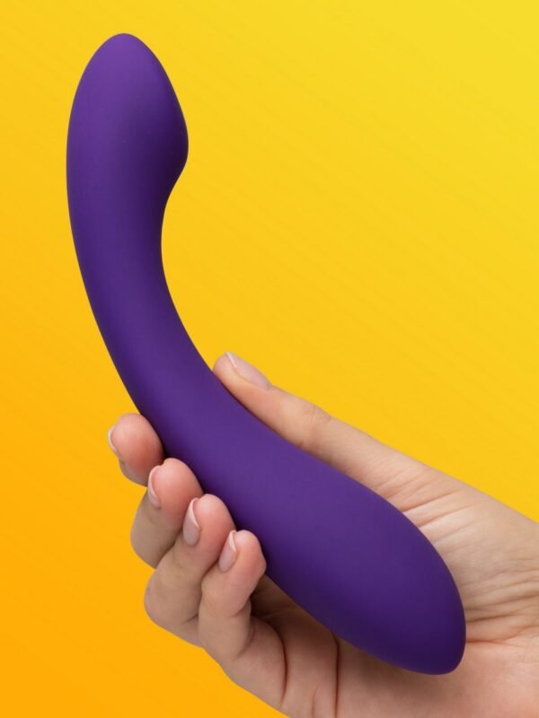 Desire Luxury Weighted Curved Silicone Dildo - 图片 2