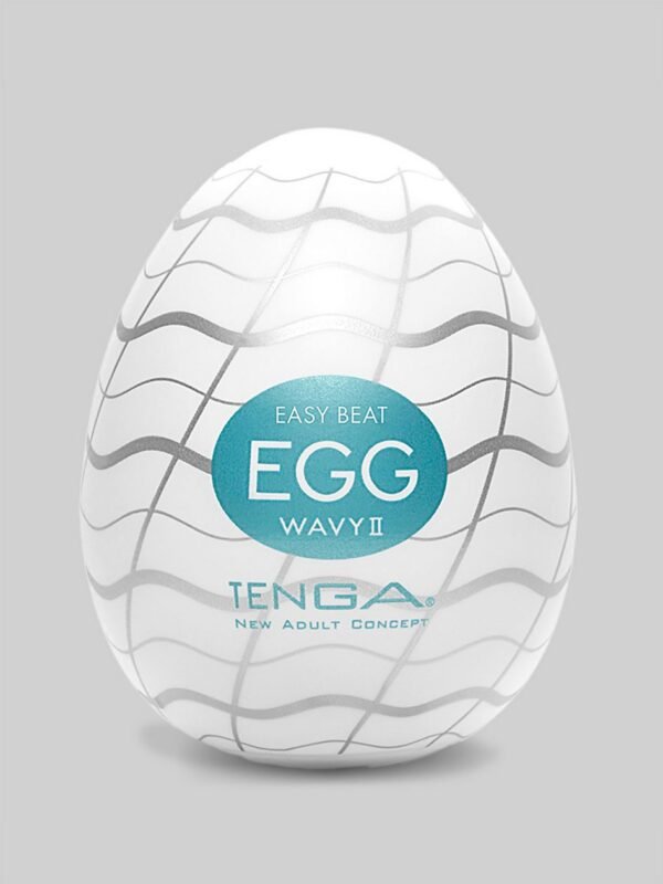 TENGA Egg Wavy II Textured Male Masturbator - 图片 2