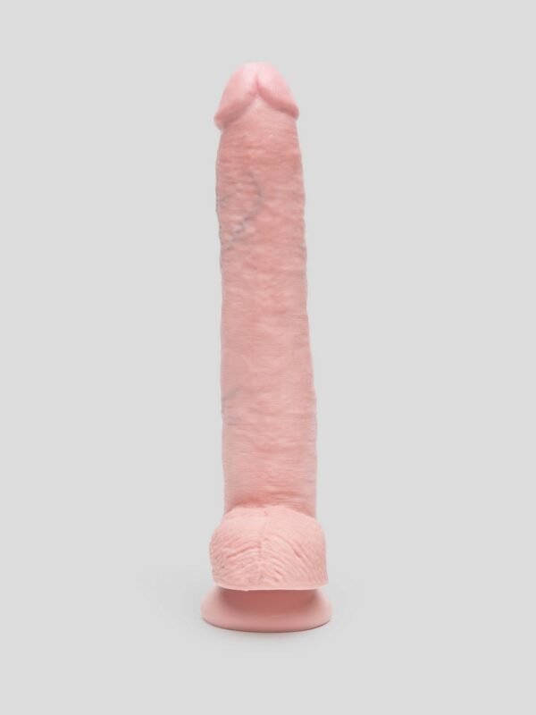 King Cock Ultra Realistic Suction Cup Dildo with Balls 12 Inch - 图片 2