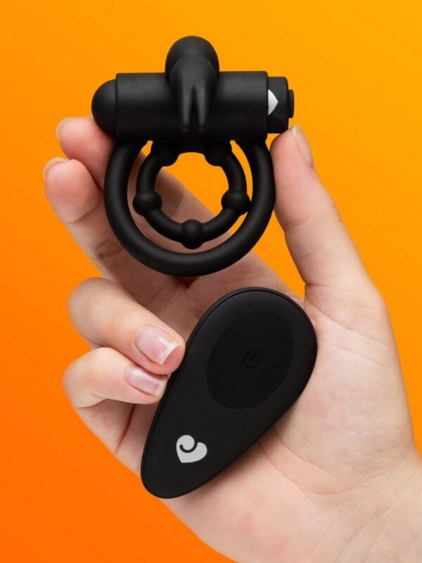 Hoppy Endings Remote-Control Rabbit Cock Ring - 图片 2