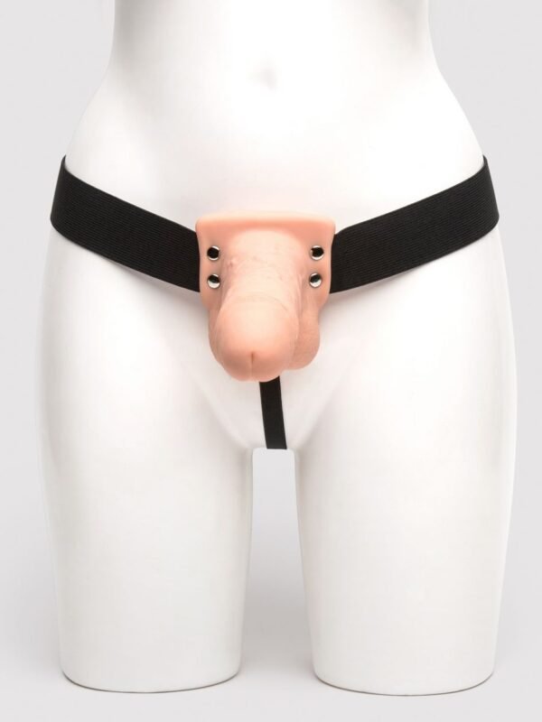 Fetish Fantasy Hollow 10 Function Vibrating Strap-On 7 Inch - 图片 2