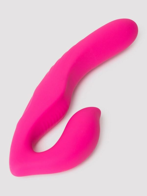 Double Down Rechargeable Remote Control Vibrating Strapless Strap-On - - 图片 2