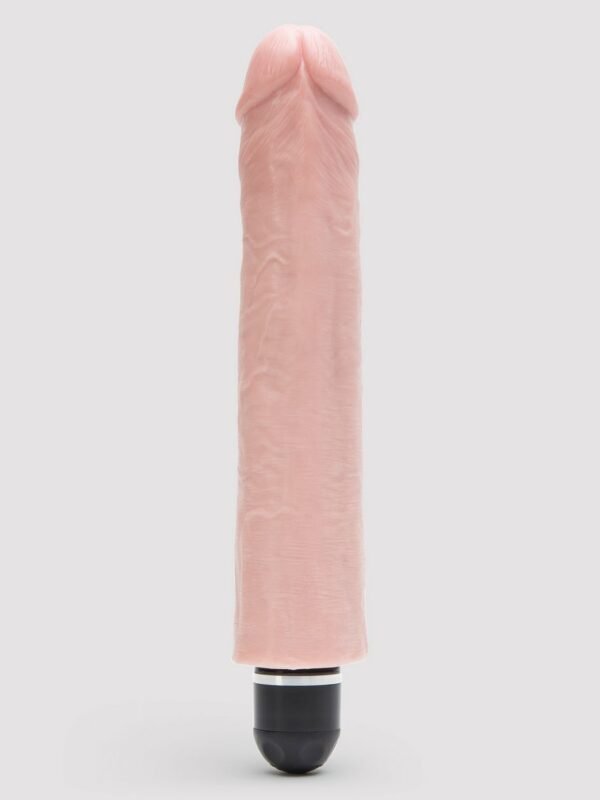 King Cock Extra Quiet Realistic Dildo Vibrator 10 Inch - 图片 2