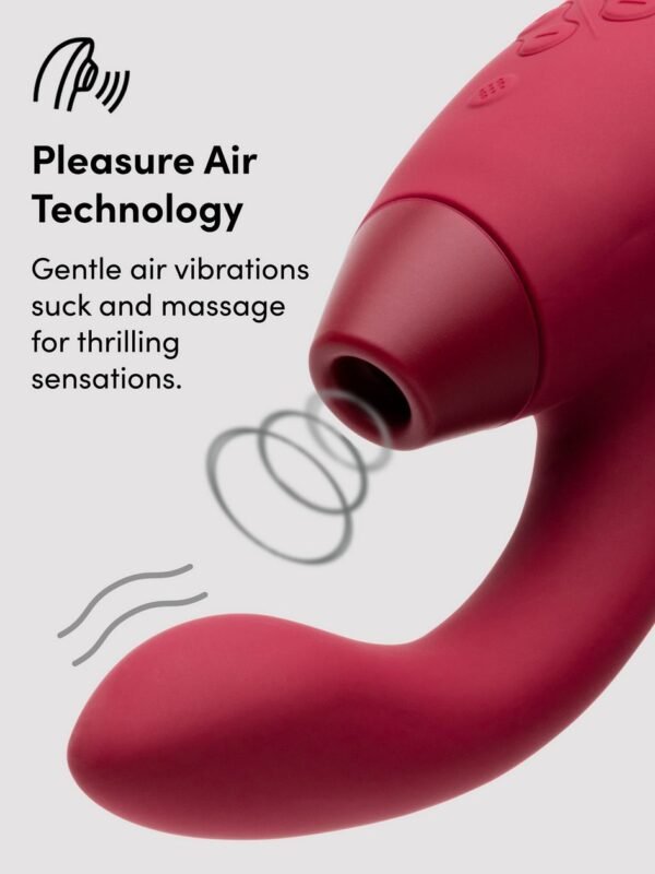 Womanizer Duo 2 Rechargeable Silicone G-Spot and Clitoral Stimulator - 图片 2