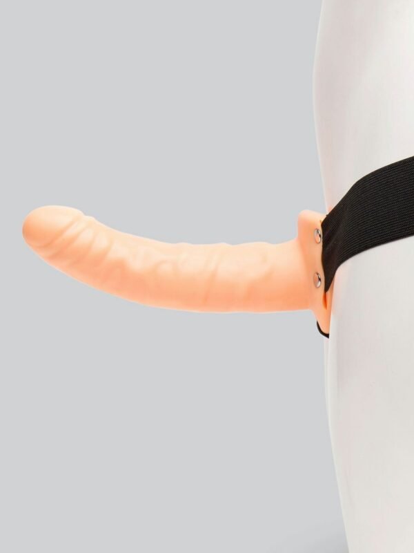 Perfect Partner Unisex Hollow Vibrating Strap-On 8 Inch - 图片 2