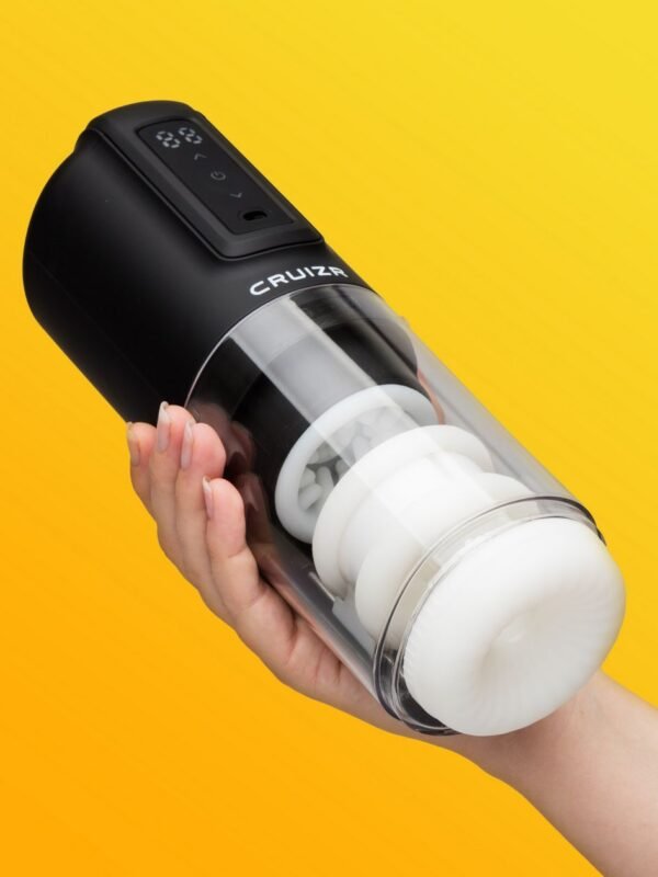 CRUIZR CX10 Rechargeable Thrusting Rotating and Vibrating Male Masturbator - 图片 2