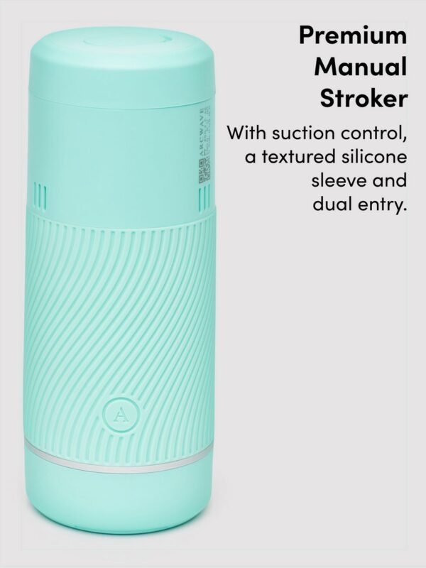 Arcwave Pow Silicone Dual-Entrance Suction Control Male Masturbator - 图片 2