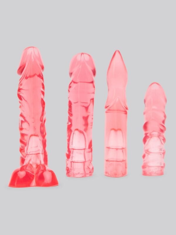 Doc Johnson Vac-U-Lock Crystal Jellies Dildo Set - 图片 3