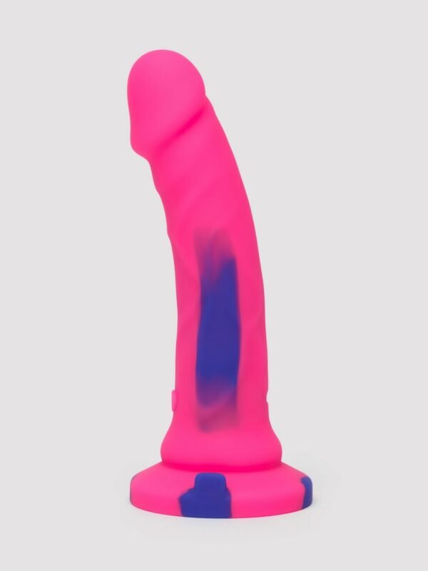 Lifelike Lover Luxe Realistic Multicoloured Silicone Vibrating Dildo 7 Inch - 图片 2