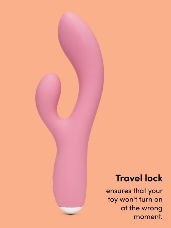 Silicone G-Spot Dual Vibrating Massager - 图片 2