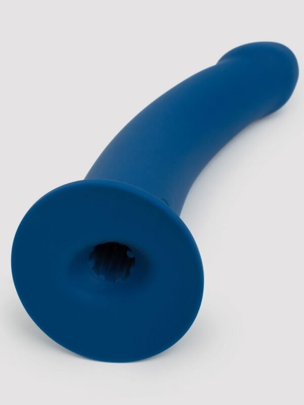 Curved Silicone Suction Cup Dildo 9 Inch - 图片 3