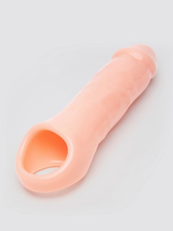 Mega Mighty Penis Extender with Ball Loop Flesh Pink - 图片 3